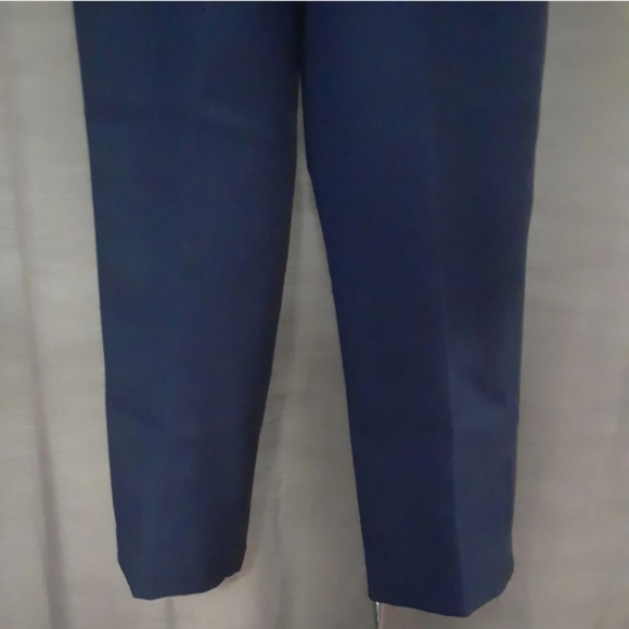 Vtg Alfred Dunner Blue Pullon Dress Pants 8P - Picture 3 of 6